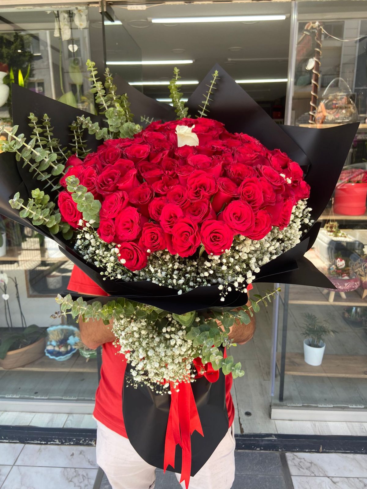 #ÇA102 Kırmızı Gül Buketi