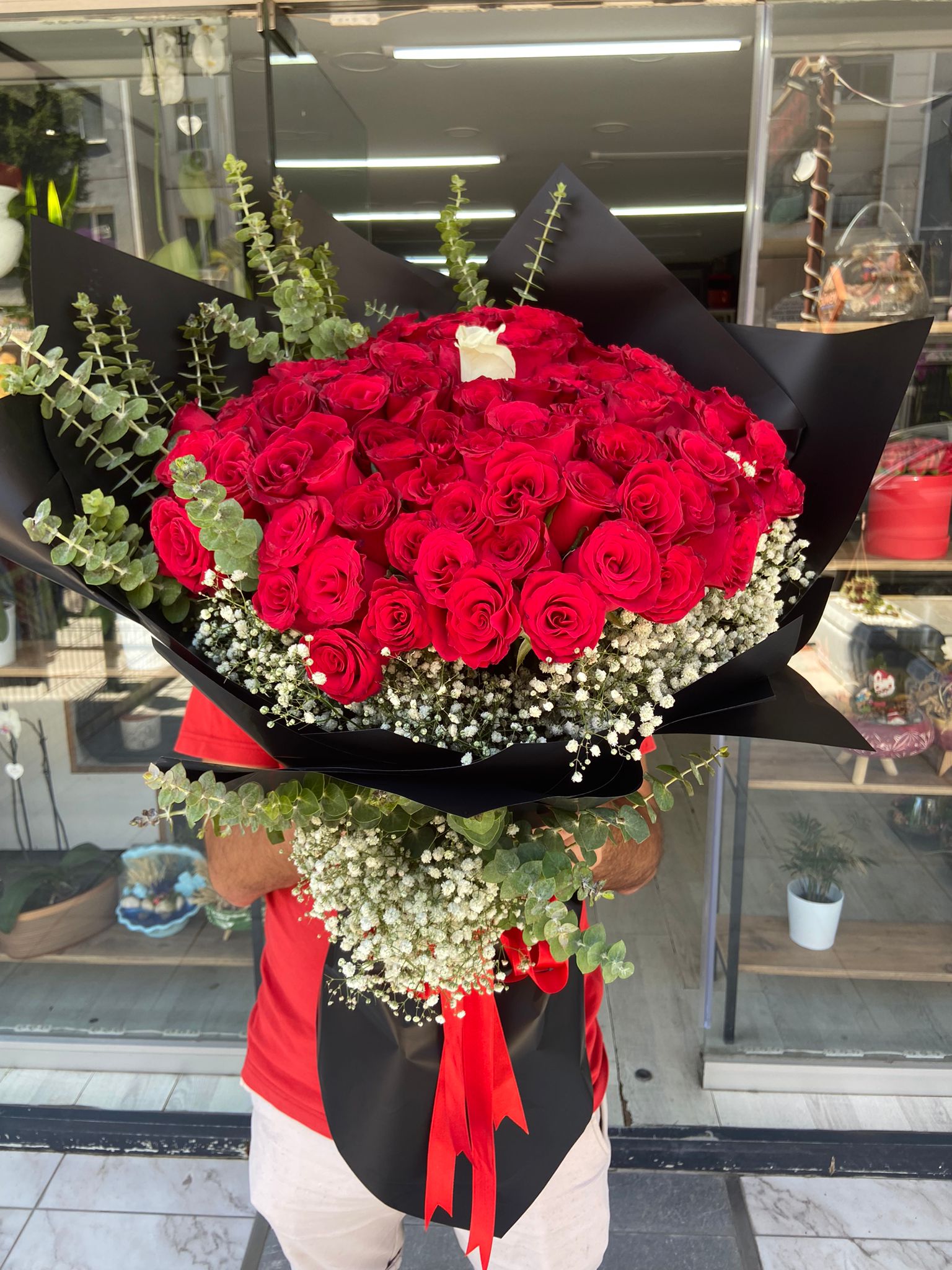 #ÇA102 Kırmızı Gül Buketi
